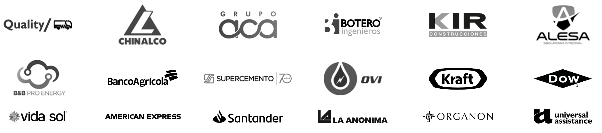 Empresas que usan RekonPeople
