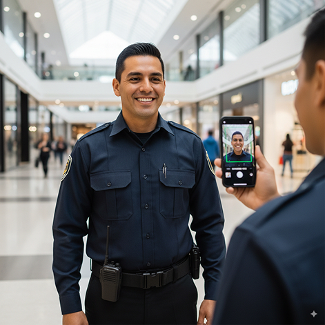 Trabajador servicios de seguridad y limpieza